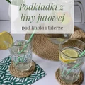 DIY Podkładki z liny jutowej pod kubki i talerze