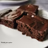 Piernikowe brownie z fasoli