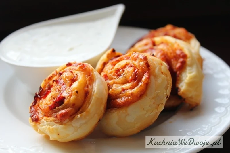 Zawijasy z szynką parmeńską