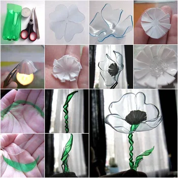 Kwiaty z plastiku