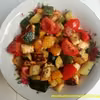 Grillowane warzywa z serem halloumi