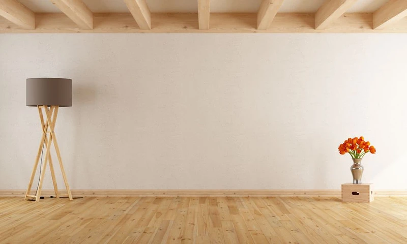 Klasyczna i subtelna podłoga drewniana