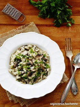 Risotto z grzybami