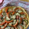 Tarta z pomidorami i mozzarellą