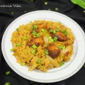 Kurczak curry z ryżem z piekarnika