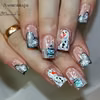 Zimowy manicure