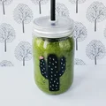 Szpinakowe smoothie z nektarynką