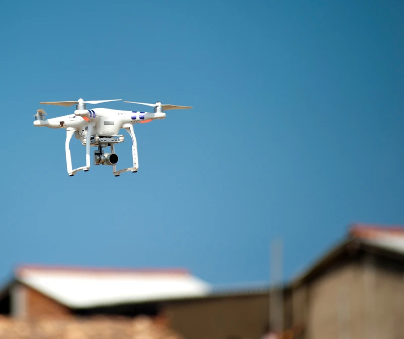 Dron sprawdzi czym palisz w piecu!
