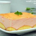 różowy sernik z kisielem