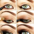 Piękny makijaż oczu
