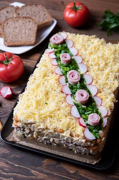 Sałatka na krakersach