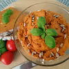 Pasta z soczewicy, suszonych pomidorów i słonecznika