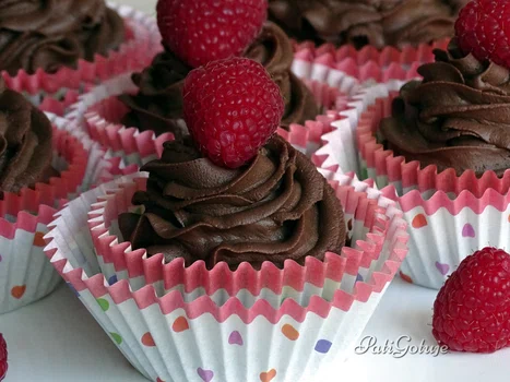 Cupcakes mocno czekoladowe
