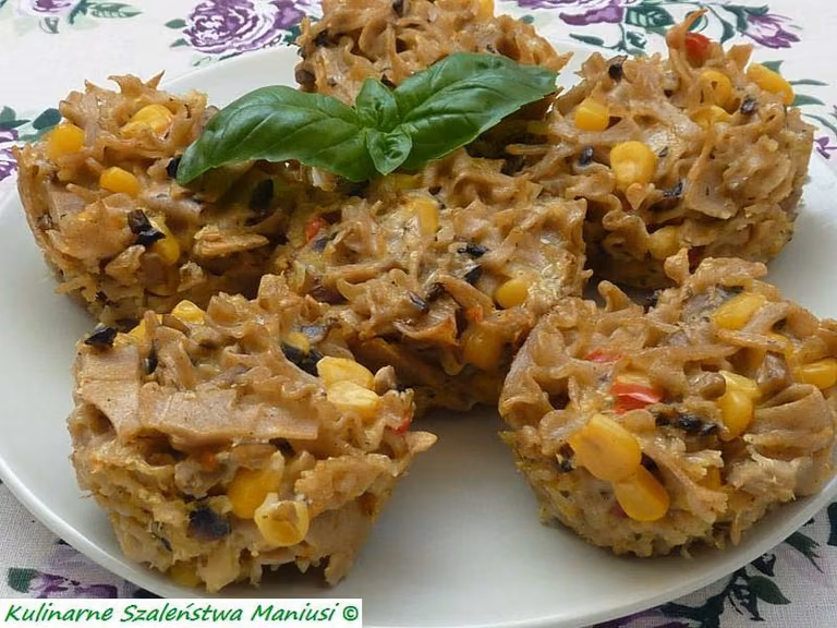 Makaronowe muffinki