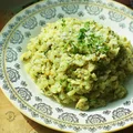 Risotto Ze Szpinakiem I Kurczakiem