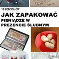 10 pomysłów jak zapakować pieniądze na prezent ślubny