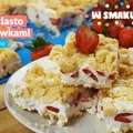 Lekkie ciasto z truskawkami - HIT NA UPAŁY (smakuje jak LODY)
