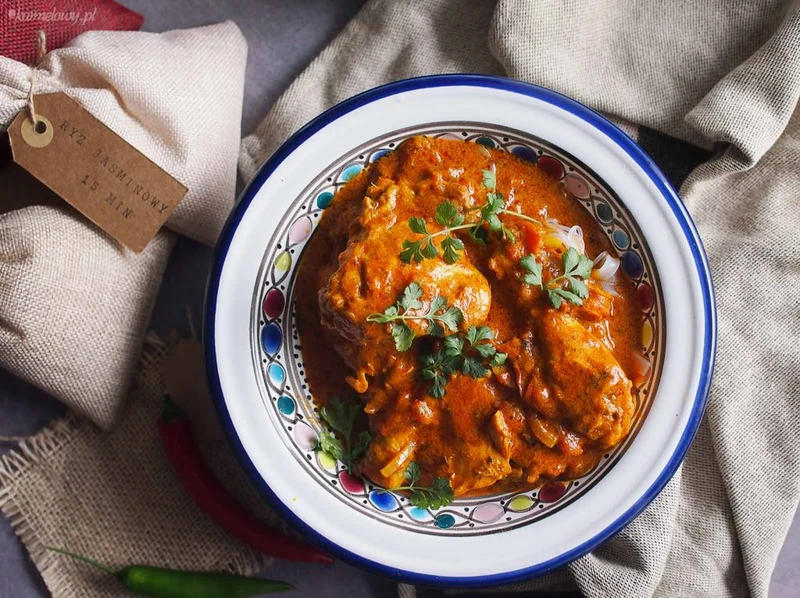 Ekspresowy kurczak masala z szybkowaru