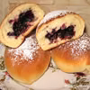 Drożdżówki jagodzianki