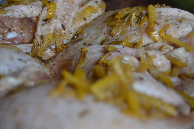 Kurczak w zaprawie cytrynowej (pyszniutki)