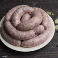 Domowa biała kiełbasa