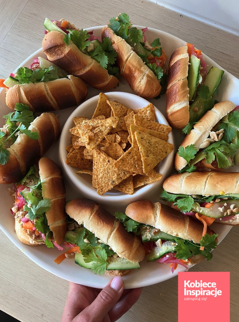 Orientalne bułeczki w stylu azjatyckim - inspirowane Bánh mì