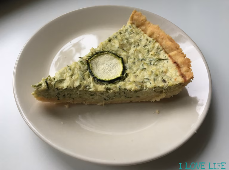 Tarta cukiniowa z serem ricotta