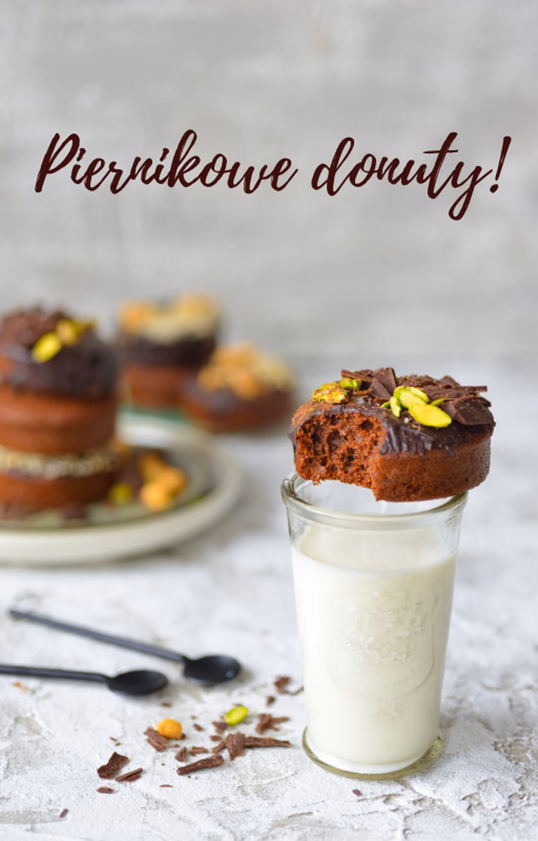 PIERNIKOWE DONUTY!
