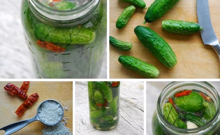 Ogórki z chili