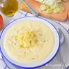 Zupa porowa z ziemniakami i jabłkami