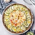 Bezglutenowa tarta z cukinią i fetą