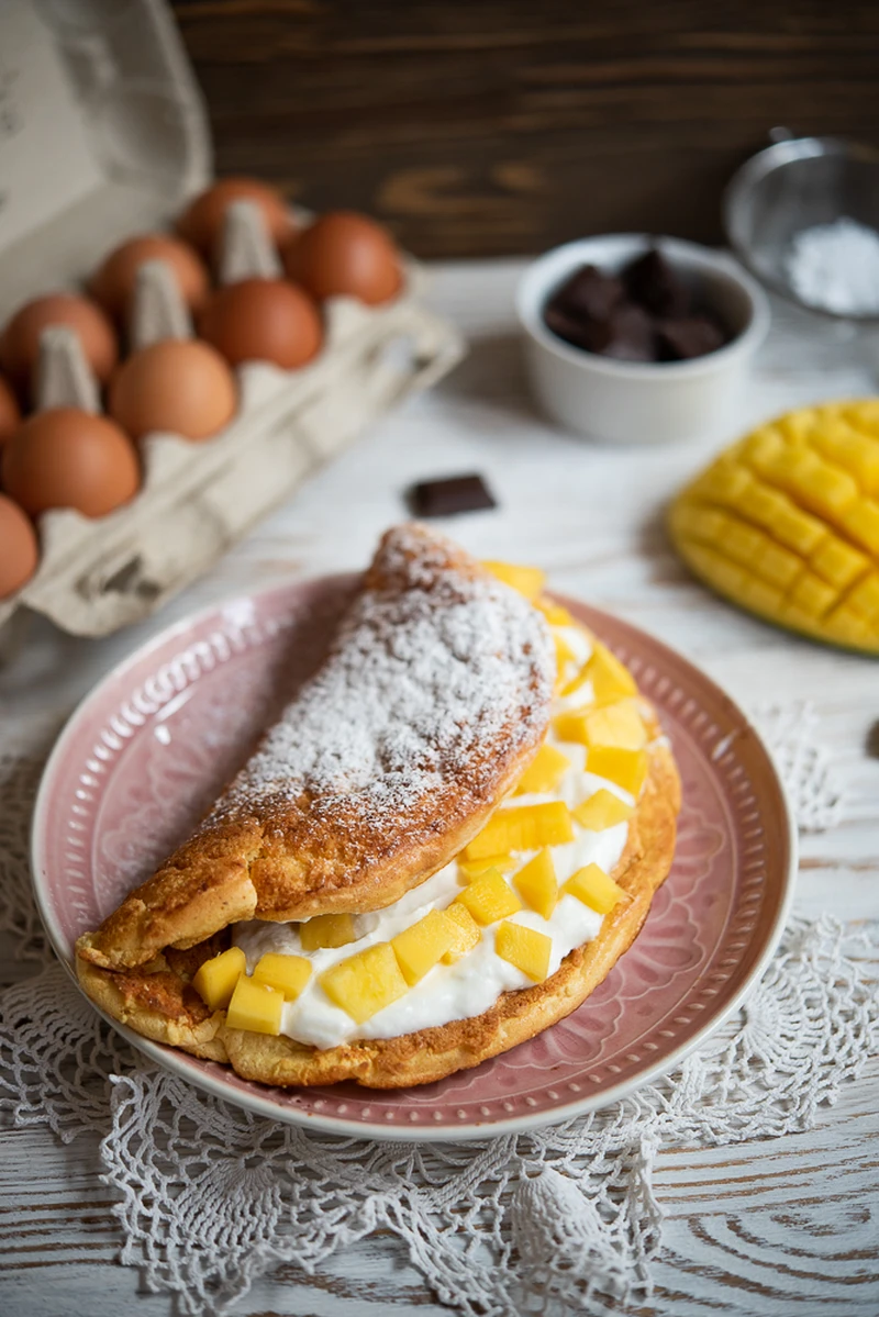 Omlet na słodko