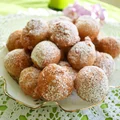 Waniliowe pączki serowe