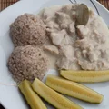 Karkówka w sosie chrzanowym