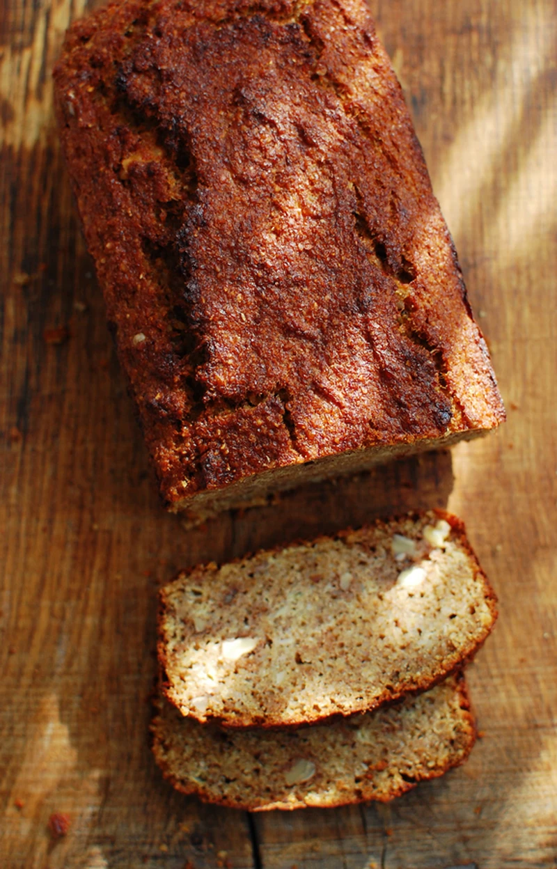 Chlebek bananowy z mąki gryczanej (bezglutenowy)