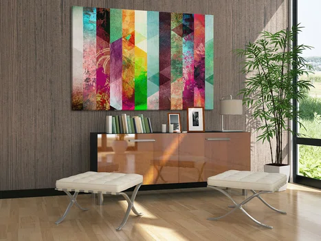 Ziemia obiecana - nowoczesny obraz na płótnie