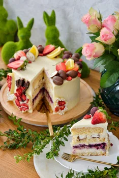 Wielkanocny tort Limoncello! Przepyszny tort na Święta i inne uroczystości!
