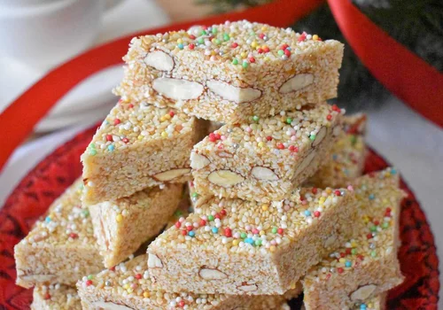 Giuggiulena siciliana - sycylijskie torrone sezamowe