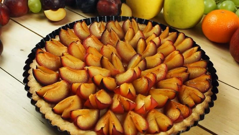 Tarta ze śliwkami - NAJPROSTSZY PRZEPIS