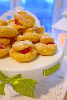 Ciasto parzone i mini ptysie