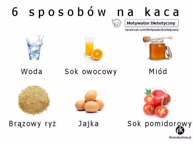 6 sposobów na kaca
