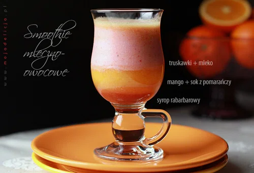 Smoothie mleczno-owocowe