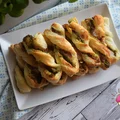 ZAWIJASY Z CIASTA FRANCUSKIEGO Z PESTO I BOCZKIEM