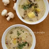 Zupa pieczarkowa z ziemniakami