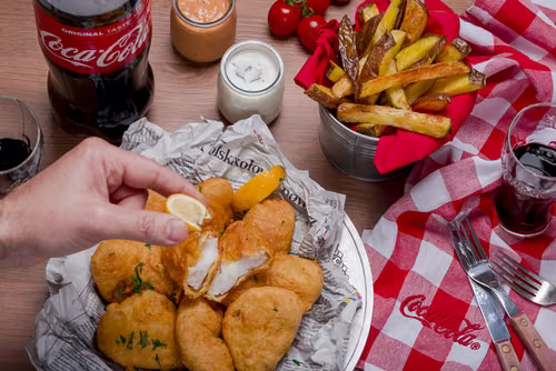 Ryba w cieście z domowymi frytkami, czyli FISH&CHIPS