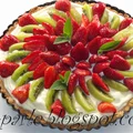Tarta z truskawkami, kiwi i amaretto