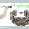 1 splot 4 rózne bransoletki - zrób je sama! Kurs DIY