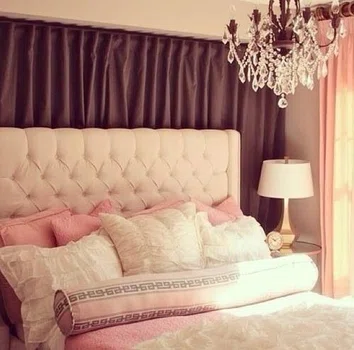 Eleganckie łóżko