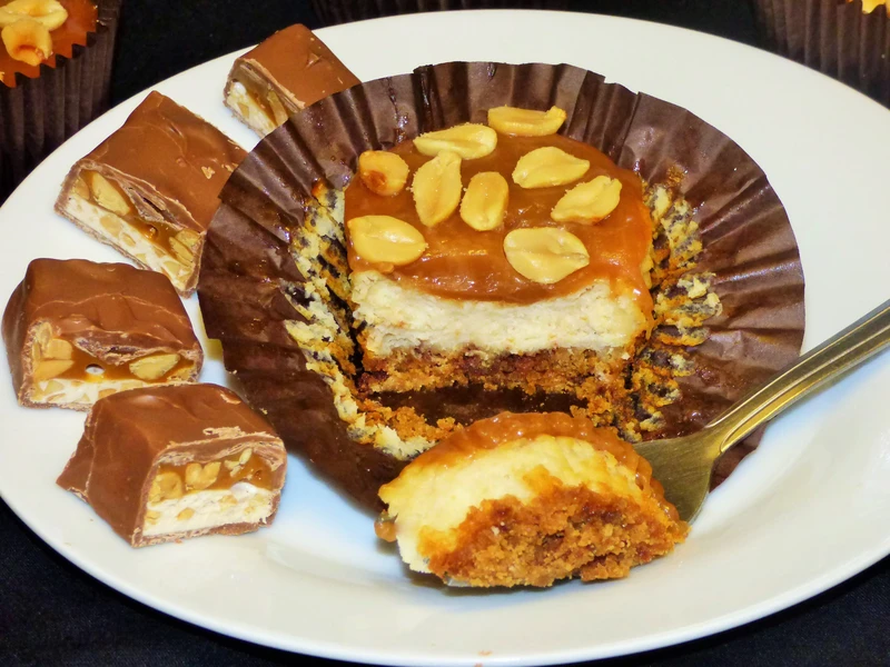 Mini serniczki a'la Snickers