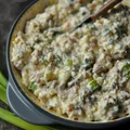 Pasta jajeczna z wędzonym kurczakiem
